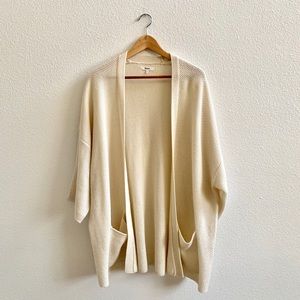 Oak and Fort Noul Oversized Cardigan Sz S